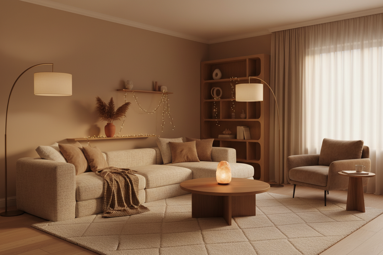 sensory-friendly space / warm lighting

